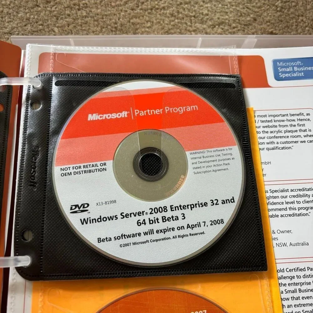 Microsoft Action Pack Subscription Toolkit July 2007